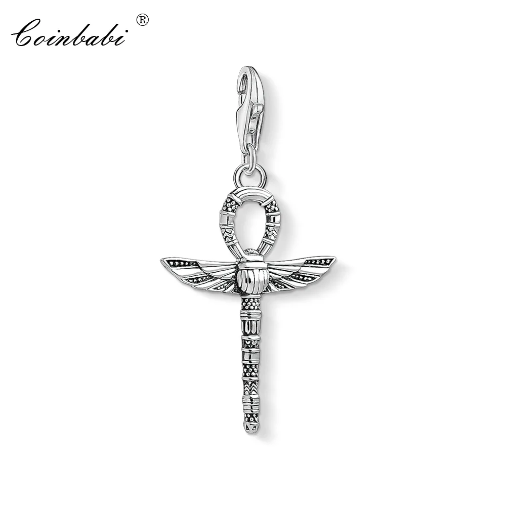 Charm Pendant Cross of Life Ankh with Scarab ,2018 Fashion Jewelry Authentic 925 Sterling Silver Gift For Women Men Fit Bracelet
Charm Pendant Cross of Life Ankh with Scarab ,2018 Fashion Jewelry Authentic 925 Sterling Silver Gift For Women Men Fit Bracelet