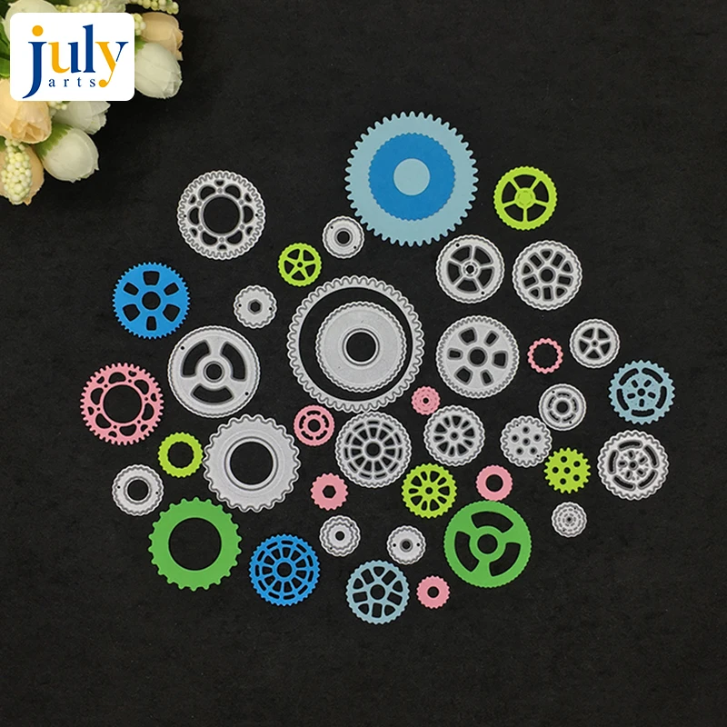 Julyarts Gear Shape Metal Cutting Dies Cutting For DIY Scrapbooking Embossing Carbon Steel Material Craft Creative Handwork Gift
Julyarts Gear Shape Metal Cutting Dies Cutting For DIY Scrapbooking Embossing Carbon Steel Material Craft Creative Handwork Gift