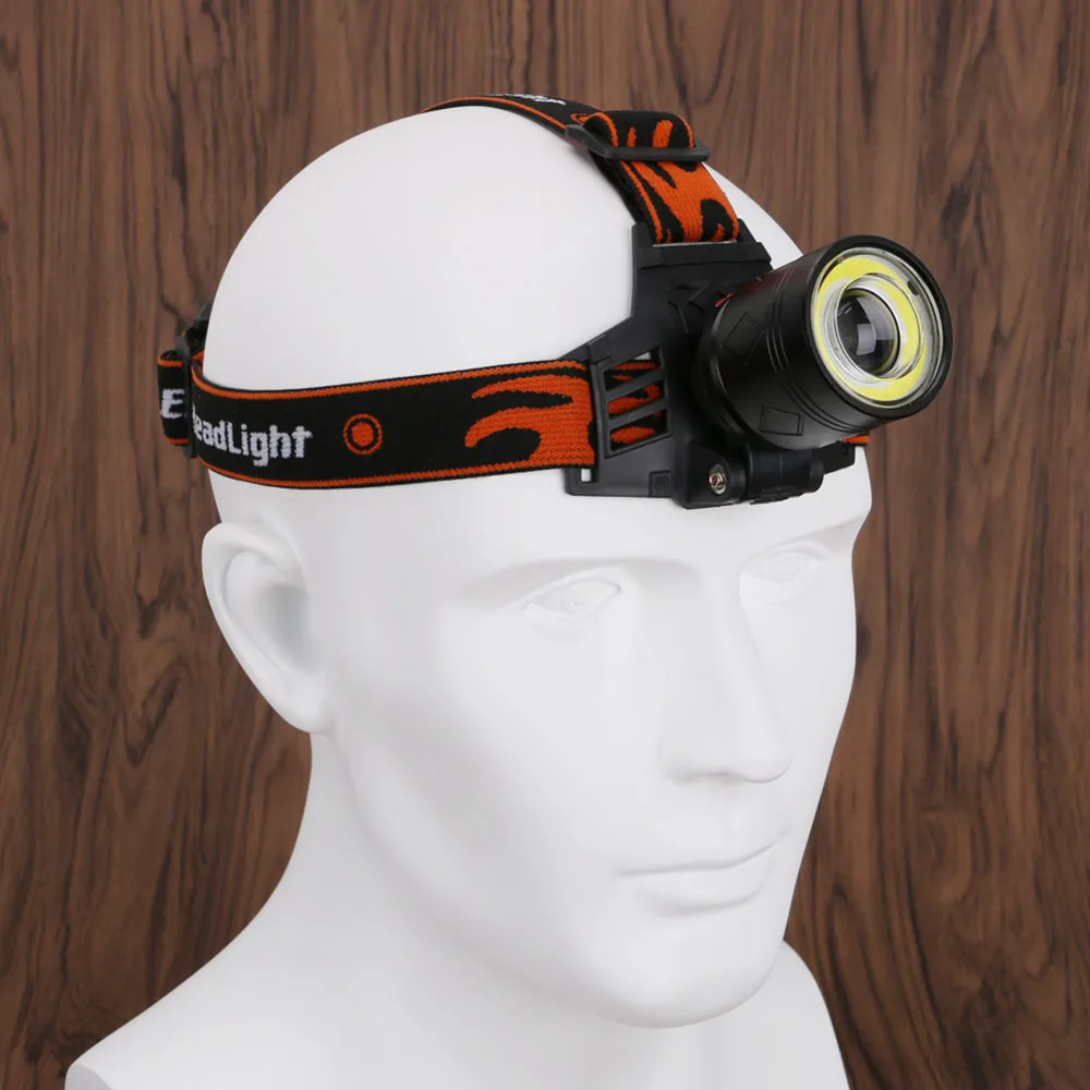 USB Charging LED Headlight Headlamp Zoom 4 Model Torch Head 1*XML-T6+1*COB LED Head Lights Lamp by 18650 Battery
USB Charging LED Headlight Headlamp Zoom 4 Model Torch Head 1*XML-T6+1*COB LED Head Lights Lamp by 18650 Battery
