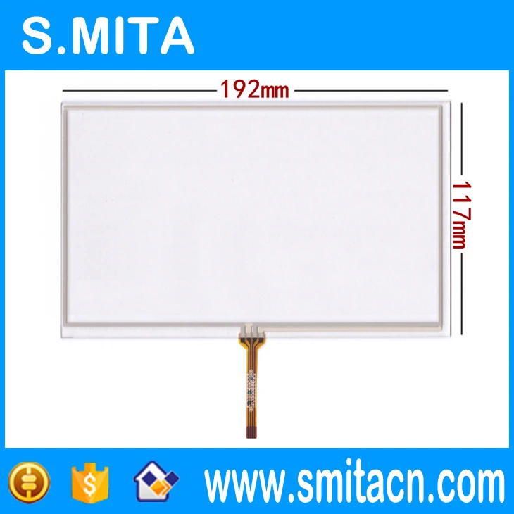 8 дюймовый сенсорный экран 192*117 192 мм * 117 для Hannstar HSD080IDW1 C01 ЖК дисплей дигитайзер|8
