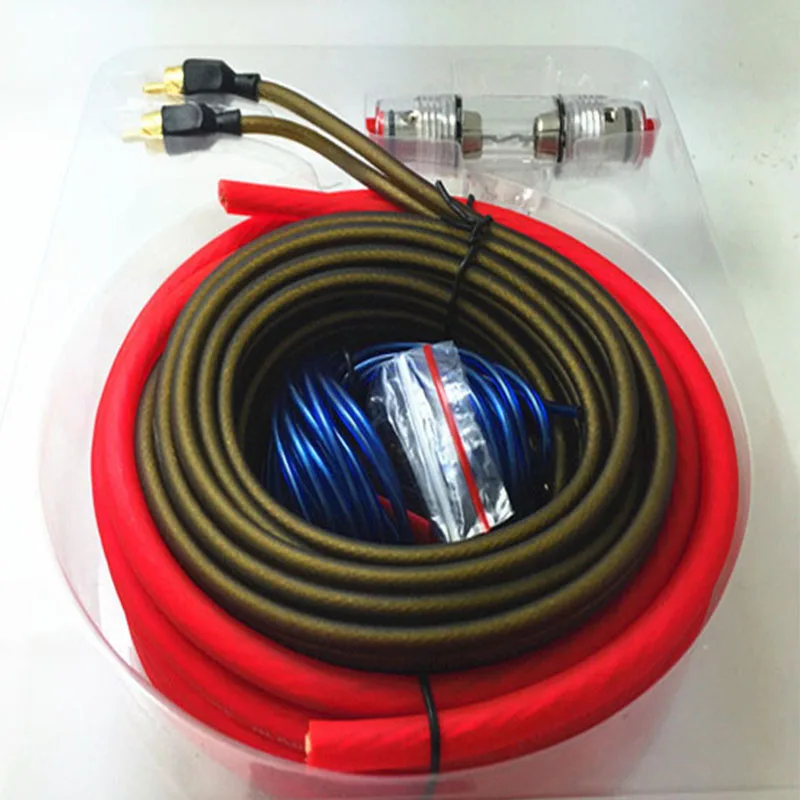 Car Audio AMP Power Cable High quality 10GA Subwoofer Amplifier Wiring 1500W With AGU FUSE
Car Audio AMP Power Cable High quality 10GA Subwoofer Amplifier Wiring 1500W With AGU FUSE