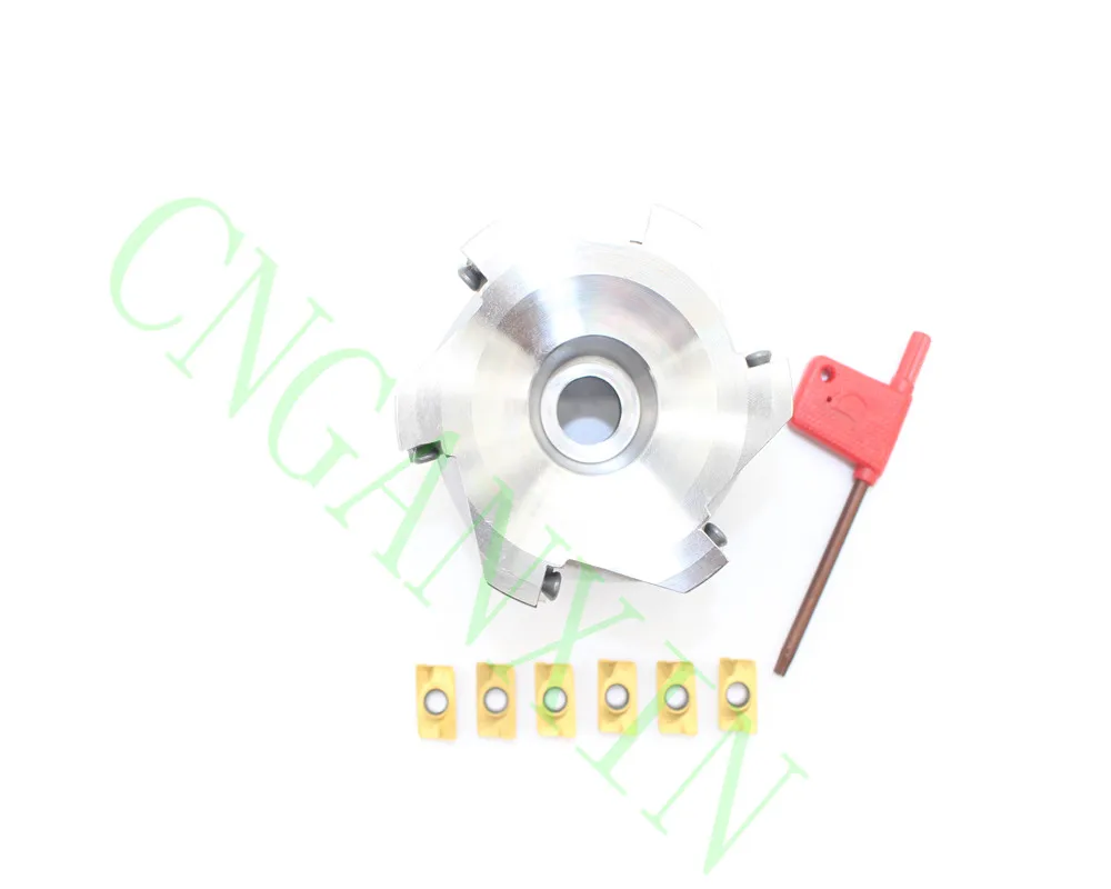 New 1P BAP400R-080-6T-27W 6F lute Milling Cutter +6P APMT1604PDER P7115 for steel
New 1P BAP400R-080-6T-27W 6F lute Milling Cutter +6P APMT1604PDER P7115 for steel