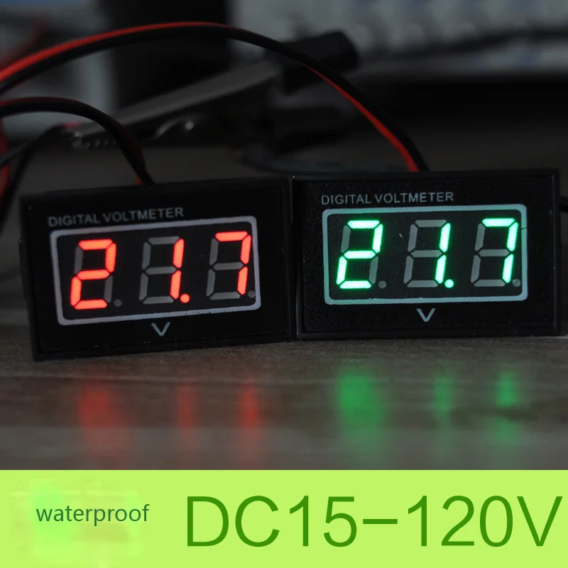 24V 36V 48V 60V Golf Cart Digital Voltage Meter Battery Gauge DC15-120V Club Car Green Waterproof and dustproof Two lines
24V 36V 48V 60V Golf Cart Digital Voltage Meter Battery Gauge DC15-120V Club Car Green Waterproof and dustproof Two lines