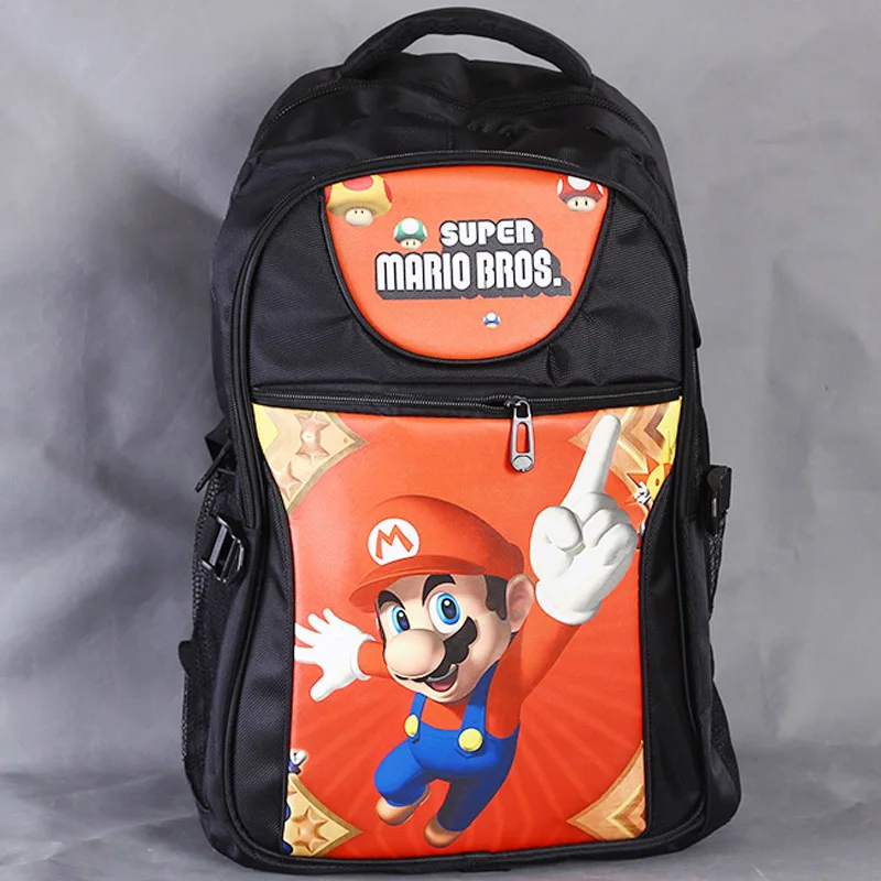 Classical Game Super Mario Laptop Black Backpack/Double-Shoulder/School/Travel Bag for Teenagers or Animation Enthusiasts
Classical Game Super Mario Laptop Black Backpack/Double-Shoulder/School/Travel Bag for Teenagers or Animation Enthusiasts