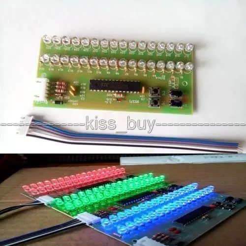 Dual Channel MCU Adjustable Display LED VU Meter Level Indicator 16-segment rhythm Analyzer LED 12v DC
Dual Channel MCU Adjustable Display LED VU Meter Level Indicator 16-segment rhythm Analyzer LED 12v DC