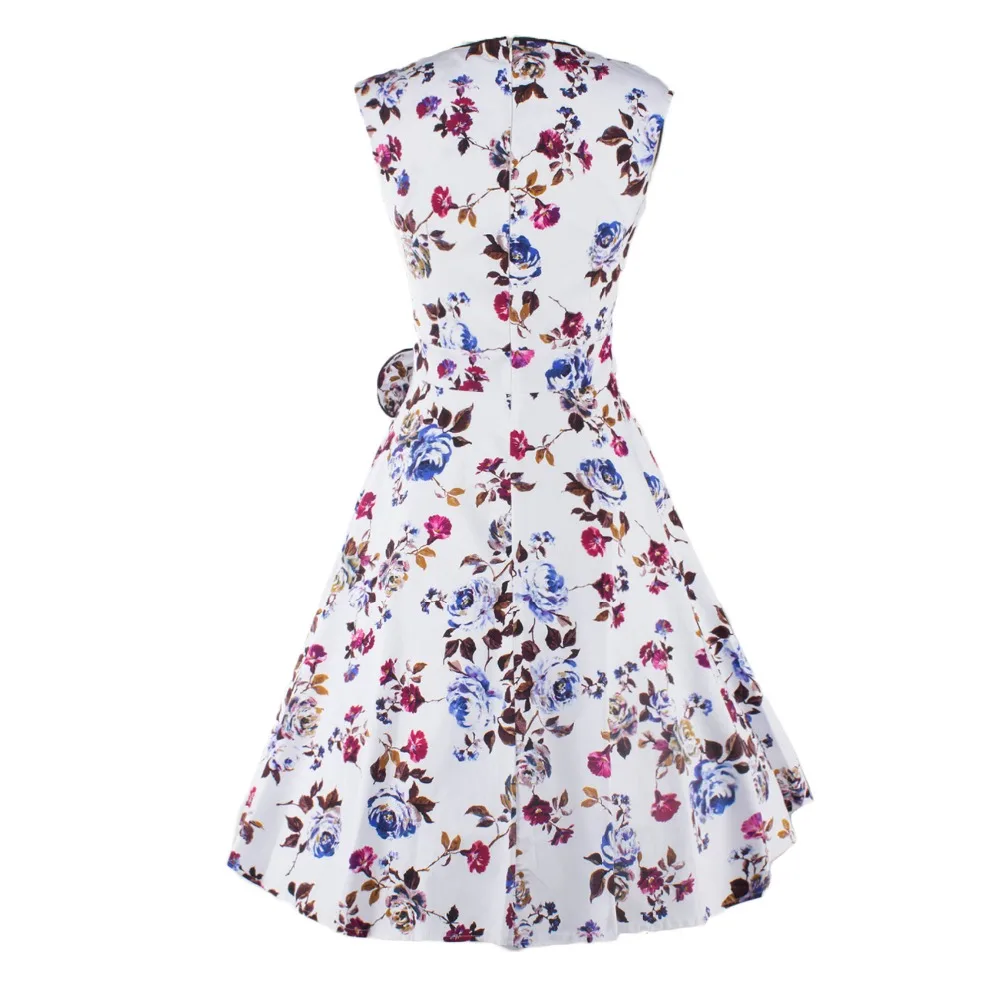 2016 Summer Women Dress Vintage Floral Print Dress Female Retro Elegant Casual Party Flower Plus Size Elegant Sexy Dresses
2016 Summer Women Dress Vintage Floral Print Dress Female Retro Elegant Casual Party Flower Plus Size Elegant Sexy Dresses