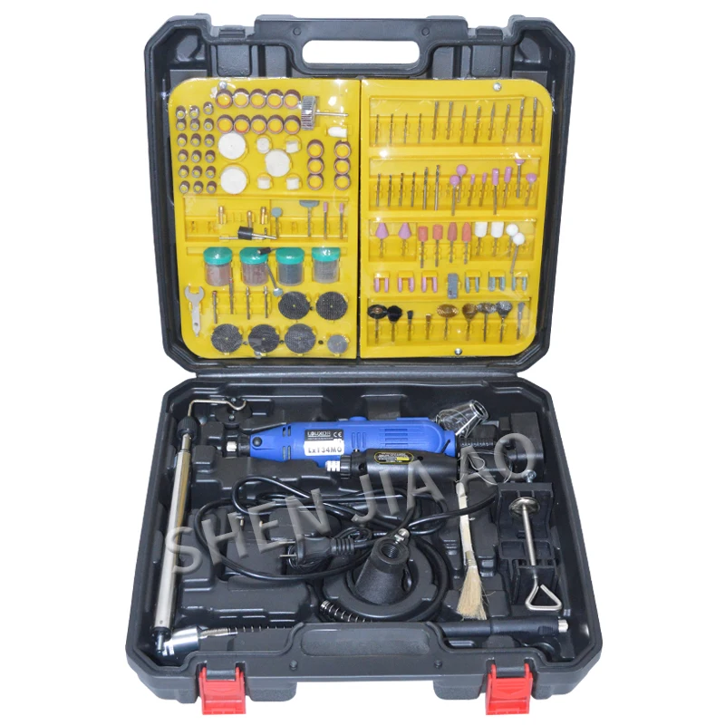 Double electric grinding set hand-held miniature electric drill engraving woodworking polishing machine
Double electric grinding set hand-held miniature electric drill engraving woodworking polishing machine