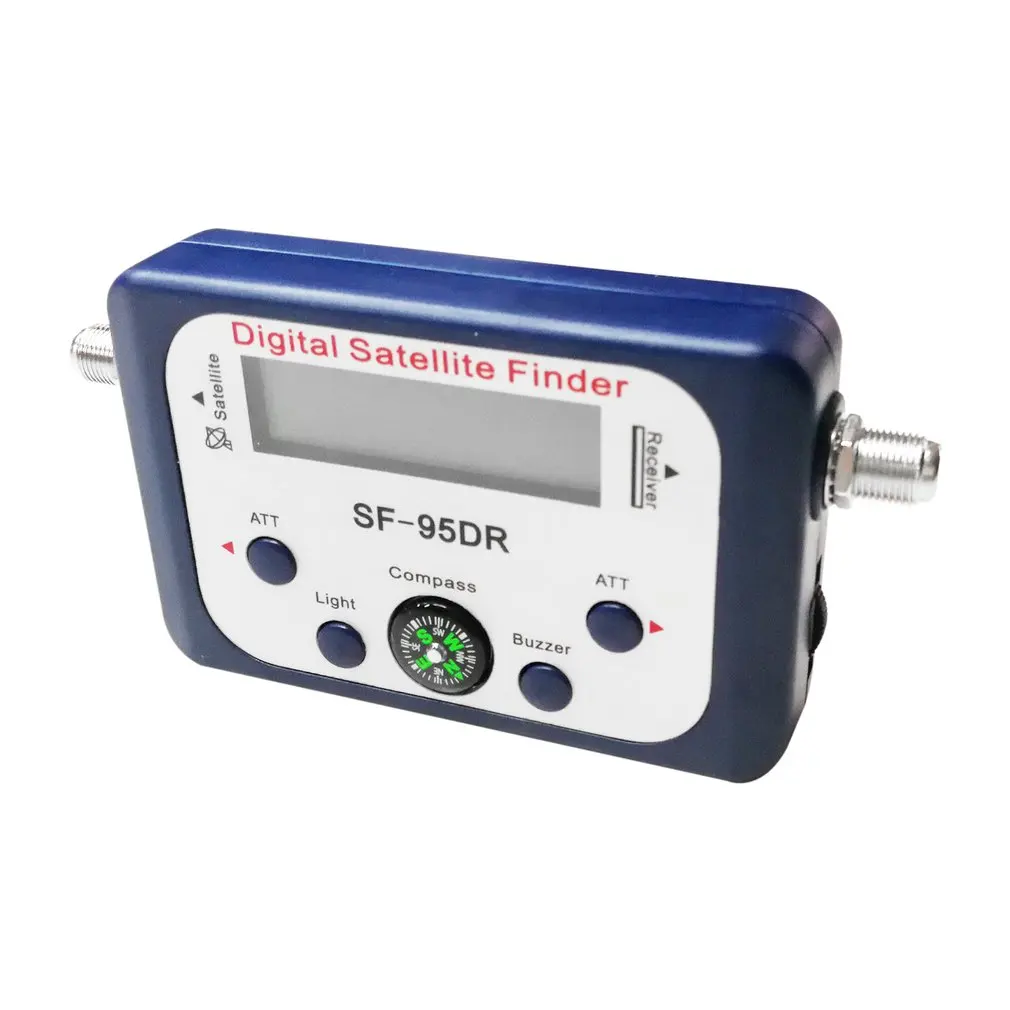 Digital Satellite Finder SF-95DR Meter Satlink Receptor TV Signal Receiver Sat Decoder Satfinder Compass LCD FTA Dish
Digital Satellite Finder SF-95DR Meter Satlink Receptor TV Signal Receiver Sat Decoder Satfinder Compass LCD FTA Dish