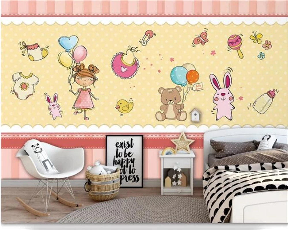 beibehang papel de parede Modern minimalist hot air balloon bunny children room background wallpaper TV background 3d wallpaper
beibehang papel de parede Modern minimalist hot air balloon bunny children room background wallpaper TV background 3d wallpaper