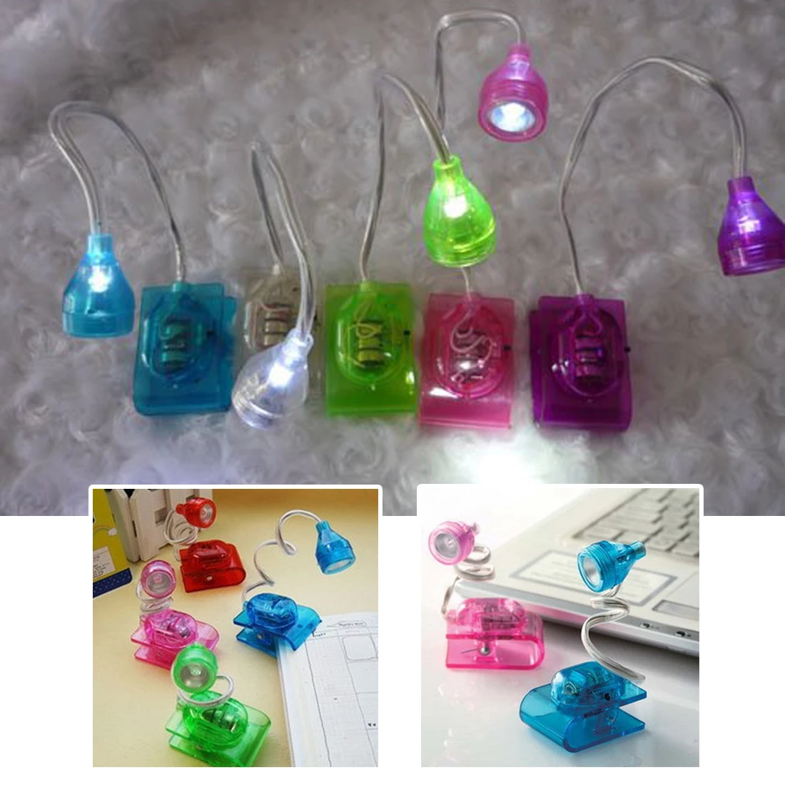 Mini Portable Led Book Reading Light Music Stand Light Flexible Lamp Clip Lamp For Laptop Random Color
Mini Portable Led Book Reading Light Music Stand Light Flexible Lamp Clip Lamp For Laptop Random Color