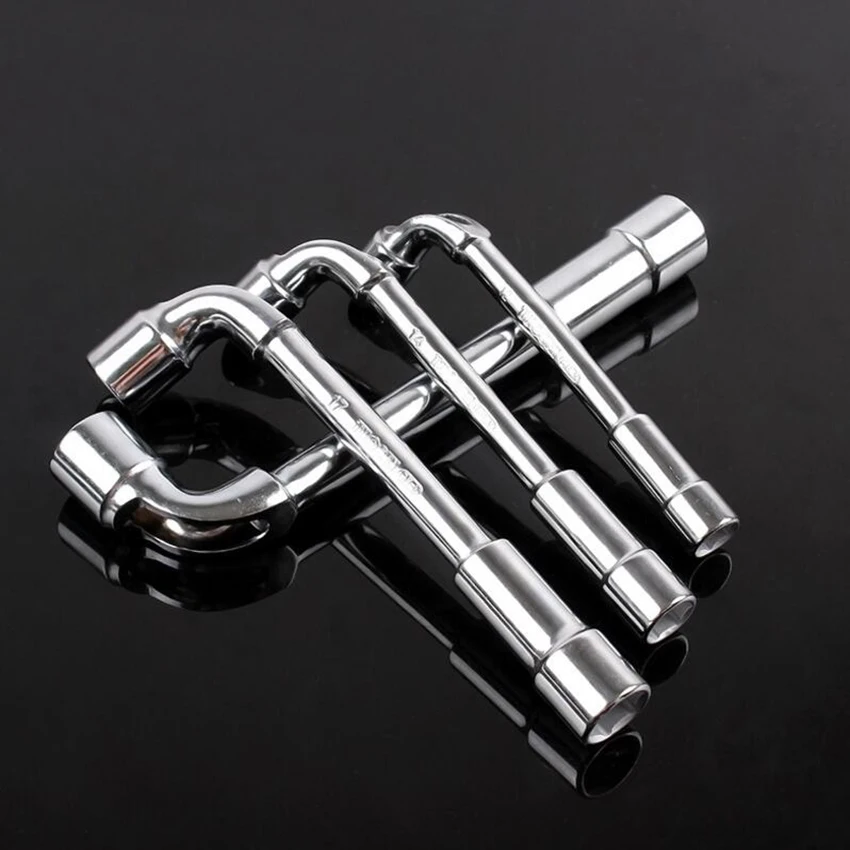Mirror Polished L-Type Angled Socket Wrench Spanner with Thru Hole Chrome Vanadium Material 8~12mm
Mirror Polished L-Type Angled Socket Wrench Spanner with Thru Hole Chrome Vanadium Material 8~12mm