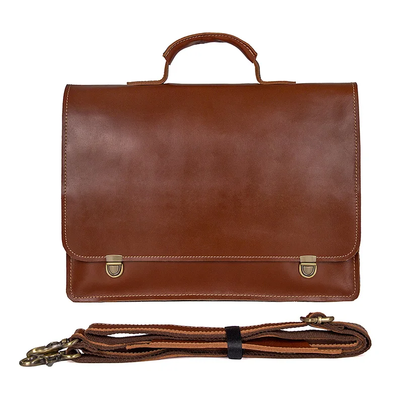 14" Laptop Briefcase Bags Cow Leather Men Brown Business Travel Vintage Casual Fashion File Handbags Genuine Leather Briefcase
14" Laptop Briefcase Bags Cow Leather Men Brown Business Travel Vintage Casual Fashion File Handbags Genuine Leather Briefcase
