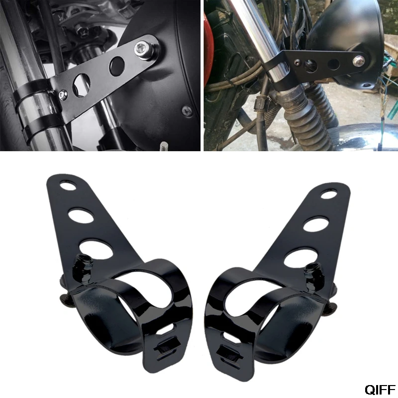 2x Universal 33-45mm Motorcycle Headlight Mount Bracket Fork Ears For Bobber Cafe Racer May06
2x Universal 33-45mm Motorcycle Headlight Mount Bracket Fork Ears For Bobber Cafe Racer May06