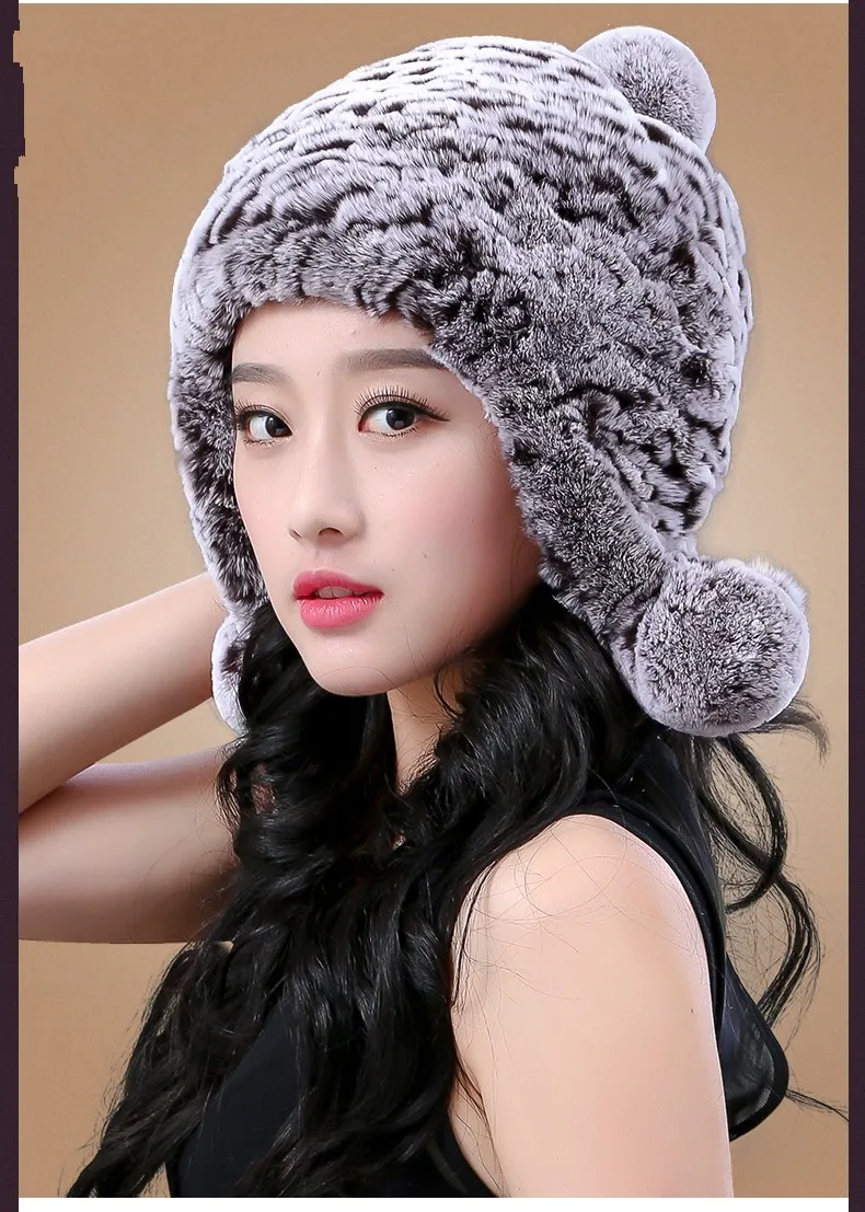 Rex rabbit fur grass hat female winter cute hair ball woven hat thick warm earmuffs knit hat
Rex rabbit fur grass hat female winter cute hair ball woven hat thick warm earmuffs knit hat