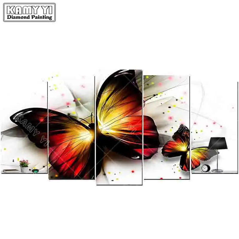 5d diy diamond embroidery Flying butterflies diamond painting Cross Stitch full square Rhinestone 5PCS Multi-picture
5d diy diamond embroidery Flying butterflies diamond painting Cross Stitch full square Rhinestone 5PCS Multi-picture
