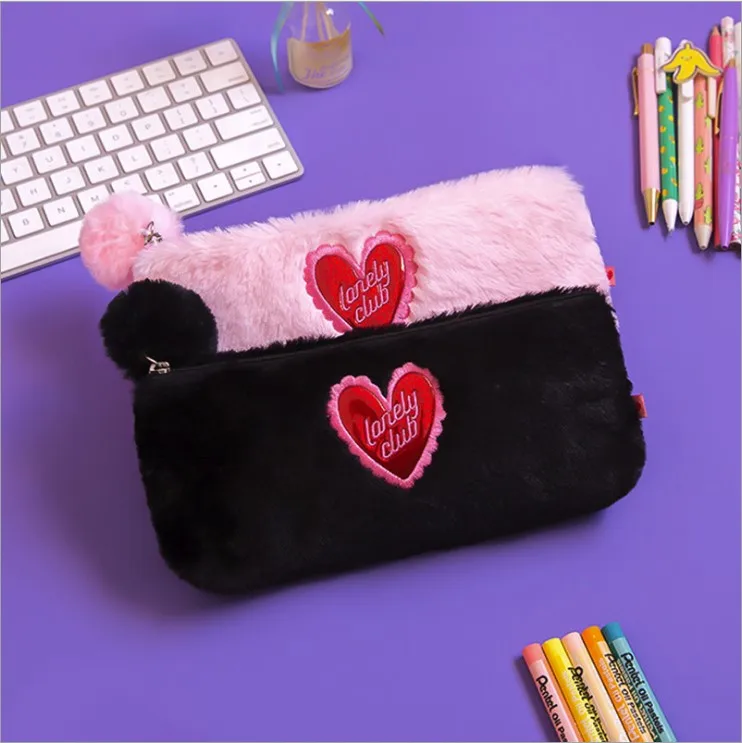 1Pcs Kawaii Pencil Case Color Love wool Canvas Gift Estuches School Pencil Box Pencilcase Pencil Bag School Supplies Stationery
1Pcs Kawaii Pencil Case Color Love wool Canvas Gift Estuches School Pencil Box Pencilcase Pencil Bag School Supplies Stationery