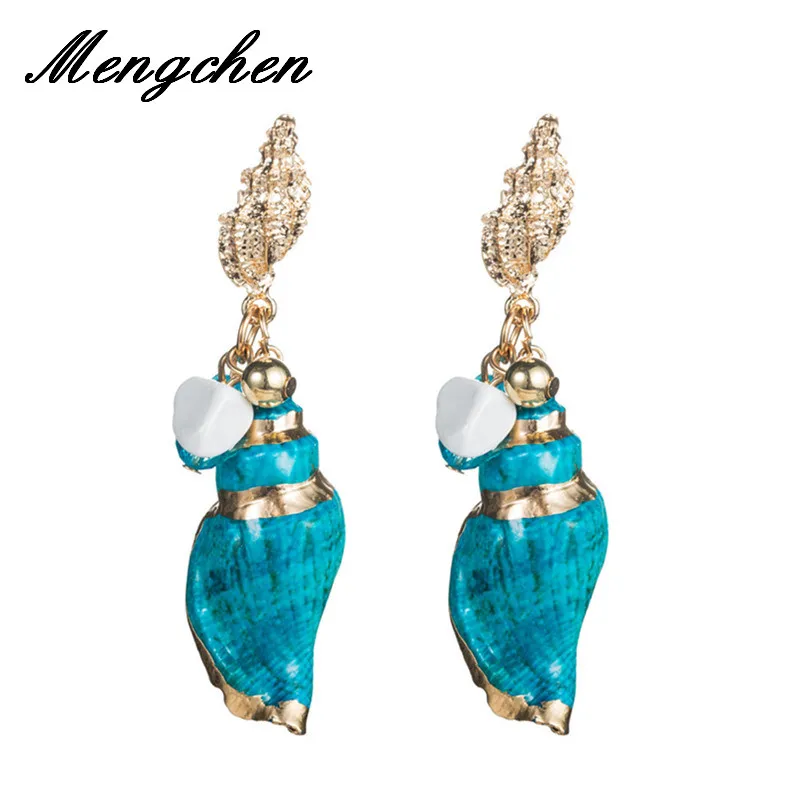 New Design Multilayer Colored Real Shell Conch Drop Earrings for Women Design Summer Party Gift
New Design Multilayer Colored Real Shell Conch Drop Earrings for Women Design Summer Party Gift