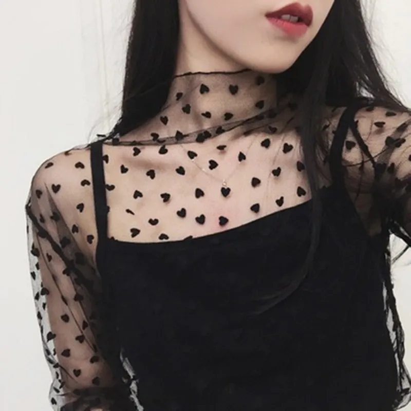 Women Long-Sleeve Perspective Hollow Out Top Tee Sexy Shine Basic T shirt Women Glitter Sheer Mesh Top
Women Long-Sleeve Perspective Hollow Out Top Tee Sexy Shine Basic T shirt Women Glitter Sheer Mesh Top