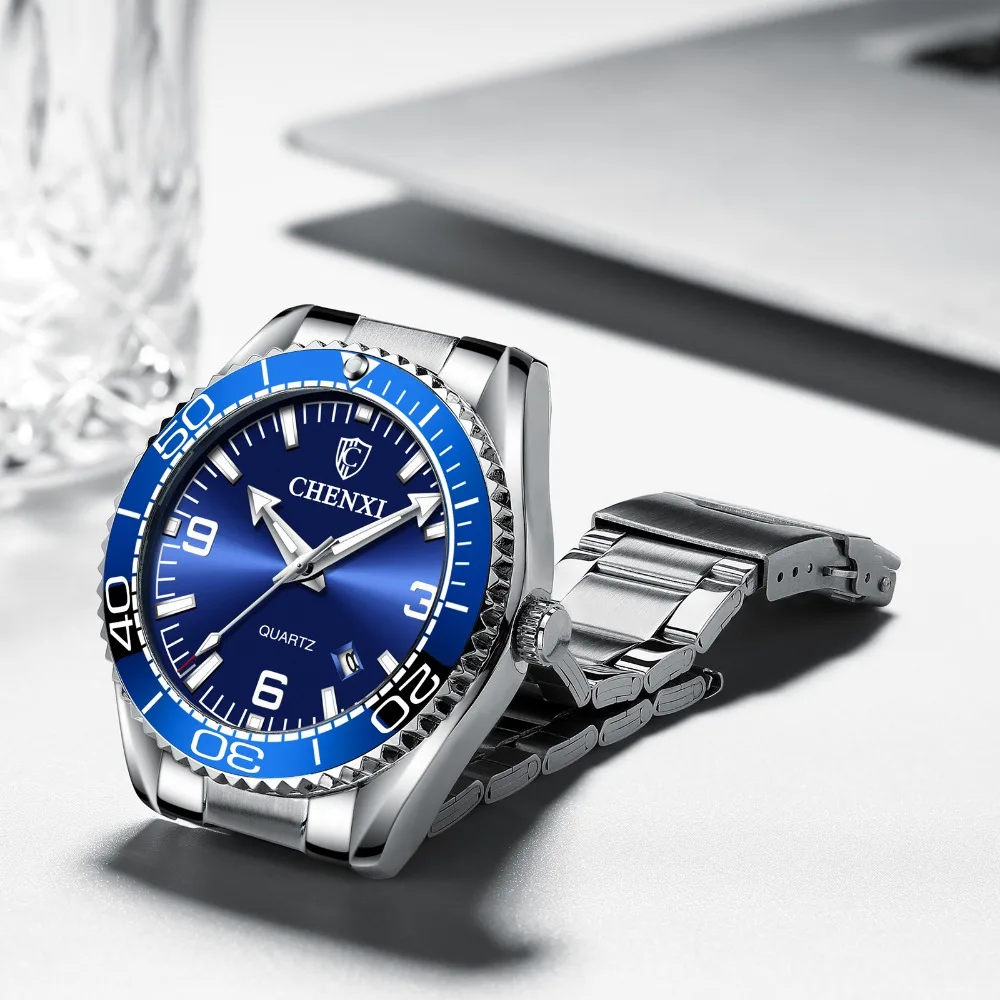 CHENXI 2021 New Top Brand Men Watches Men's Full Steel Waterproof Casual Quartz Date Clock Male Wrist watch relogio masculino
CHENXI 2021 New Top Brand Men Watches Men's Full Steel Waterproof Casual Quartz Date Clock Male Wrist watch relogio masculino