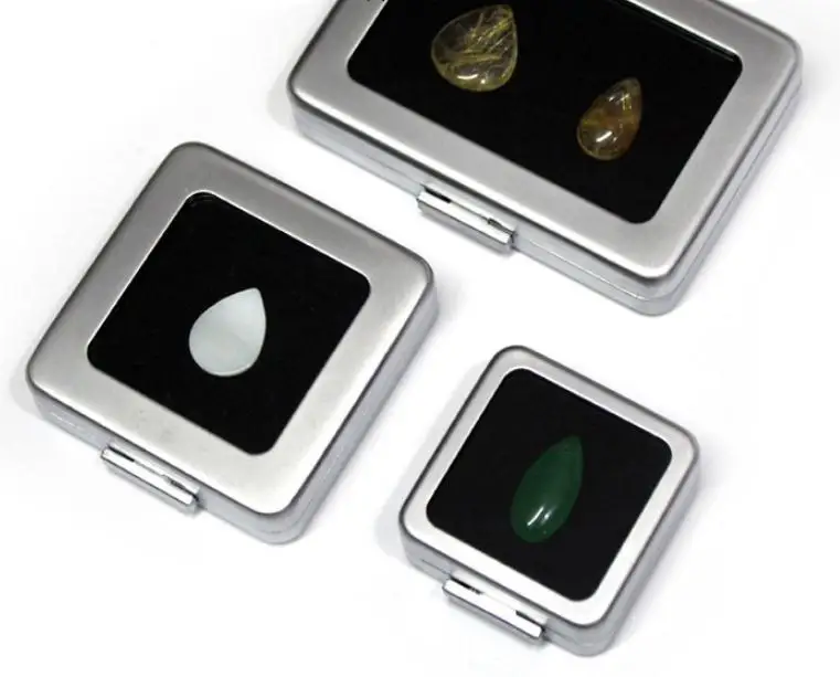 Small Loose Diamond or Gem Stone Display Metal Box Case Storage Container Jewelry Stones Holder Gemstone Organizer SN1253
Small Loose Diamond or Gem Stone Display Metal Box Case Storage Container Jewelry Stones Holder Gemstone Organizer SN1253