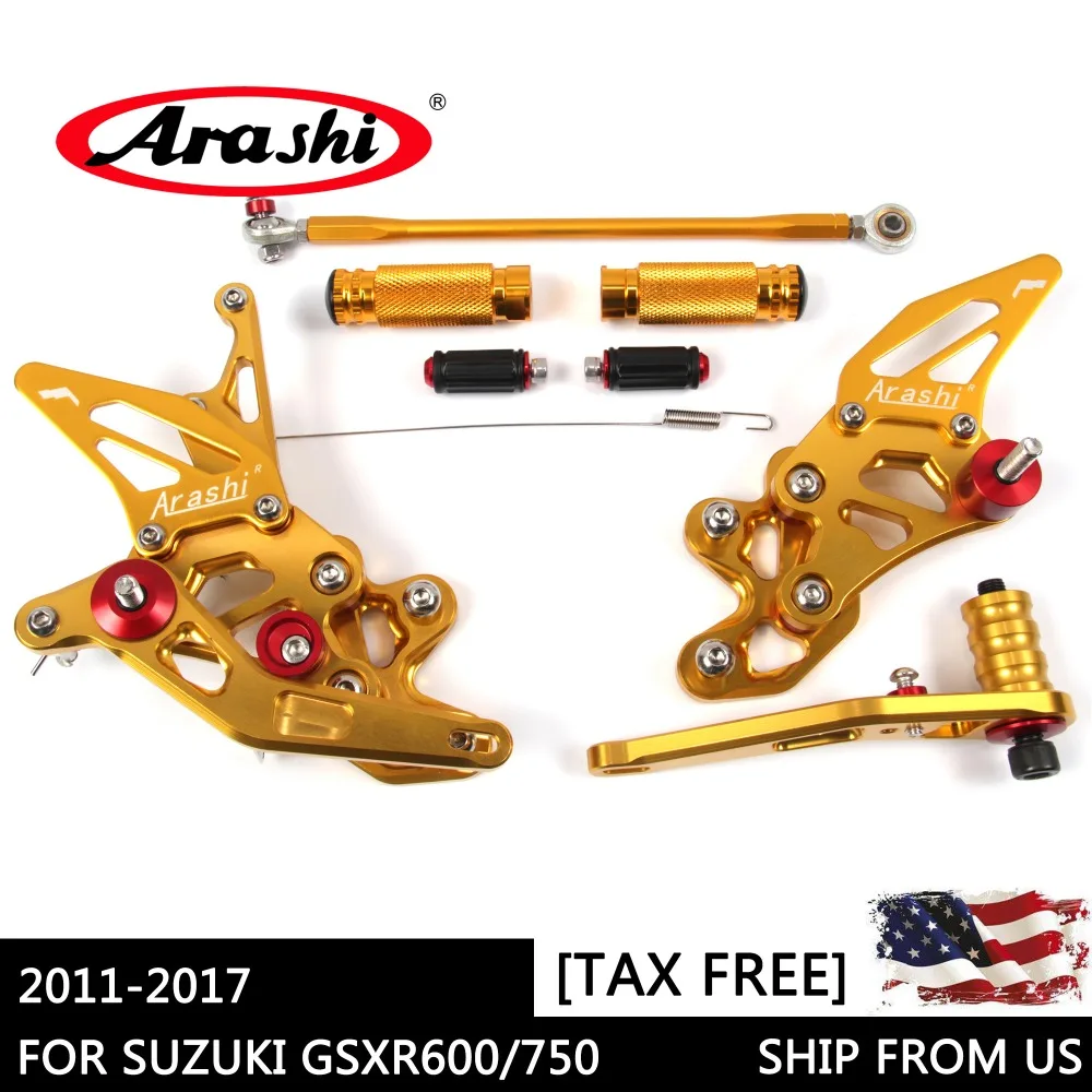 Arashi поставляется из США для SUZUKI GSXR600 GSXR750 2011-2017 CNC Rider Регулируемая подставка для стопы
Arashi поставляется из США для SUZUKI GSXR600 GSXR750 2011-2017 CNC Rider Регулируемая подставка для стопы