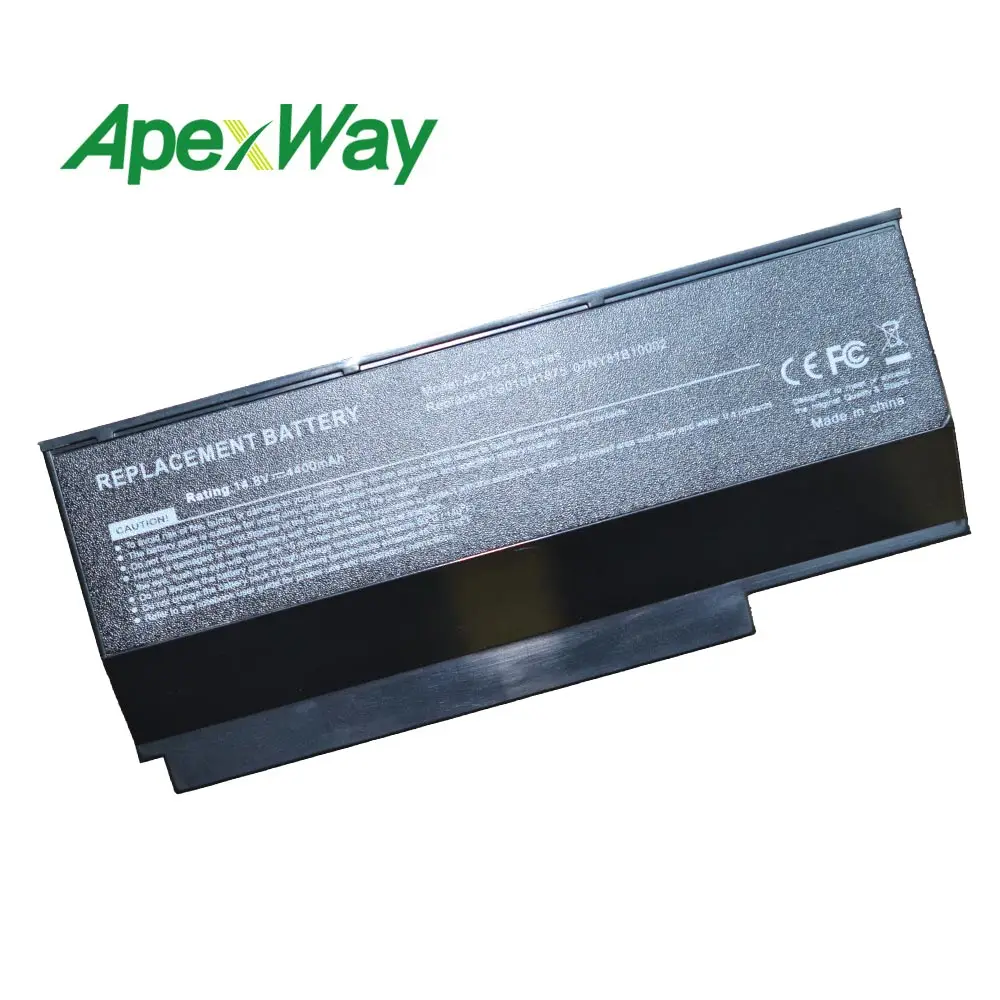 8 ячеек 4400MAH 14,4 V Аккумулятор для ноутбука ASUS G73S G53 G53J G53S G53SX G73J G73JH G73JW G73G G53SW G73 A42-G73
8 ячеек 4400MAH 14,4 V Аккумулятор для ноутбука ASUS G73S G53 G53J G53S G53SX G73J G73JH G73JW G73G G53SW G73 A42-G73