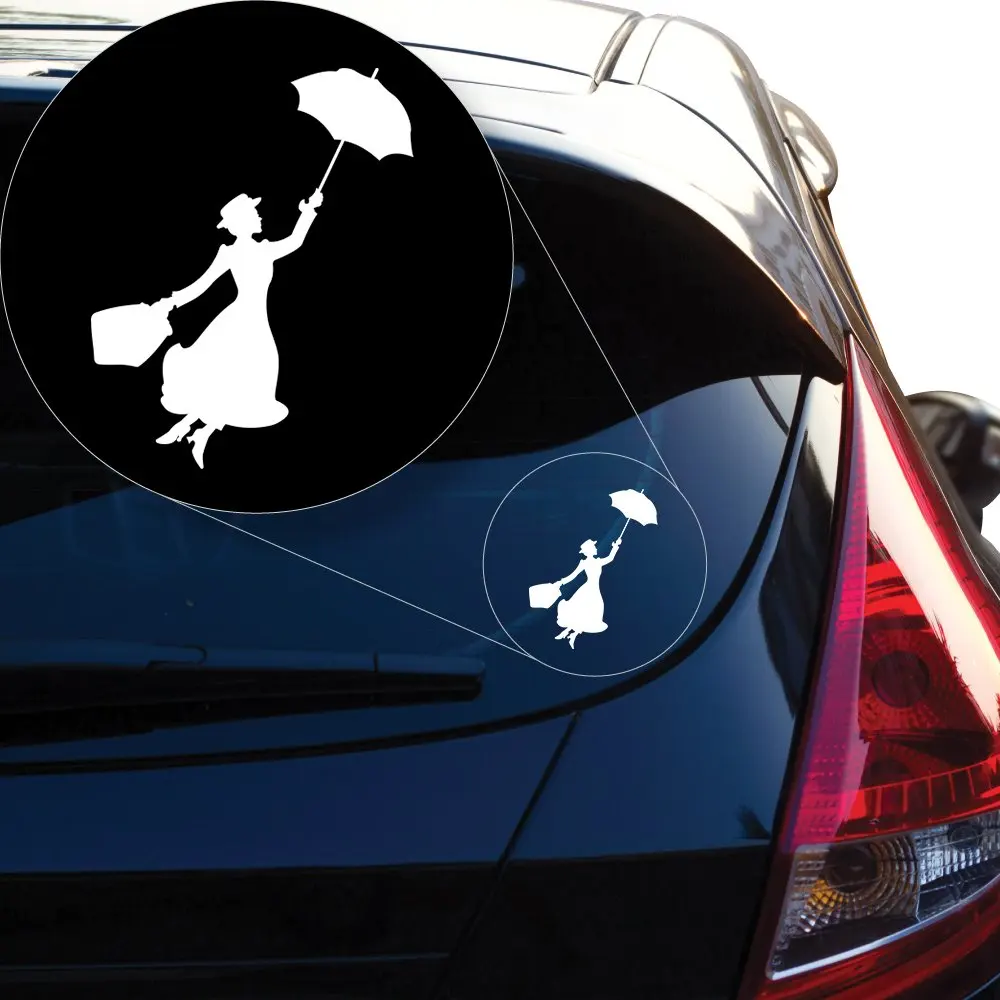 Graphics Mary Poppins Decal Sticker for Car Window, Laptop, Motorcycle, Walls, Mirror and More.
Graphics Mary Poppins Decal Sticker for Car Window, Laptop, Motorcycle, Walls, Mirror and More.
