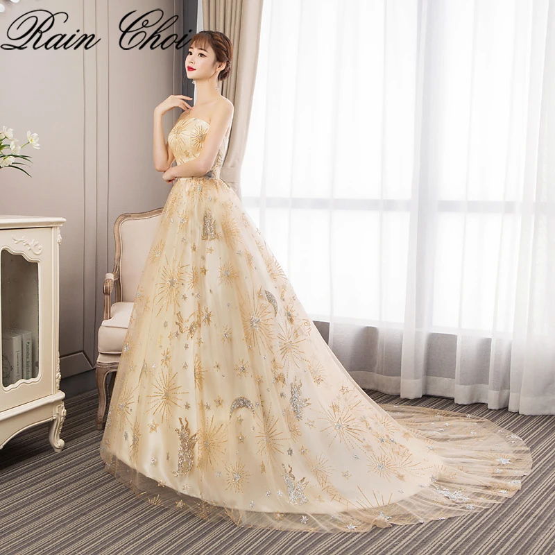 Floor Length Party Dresses With Train Formal Evening Gowns Elegant Long Evening Dress
Floor Length Party Dresses With Train Formal Evening Gowns Elegant Long Evening Dress