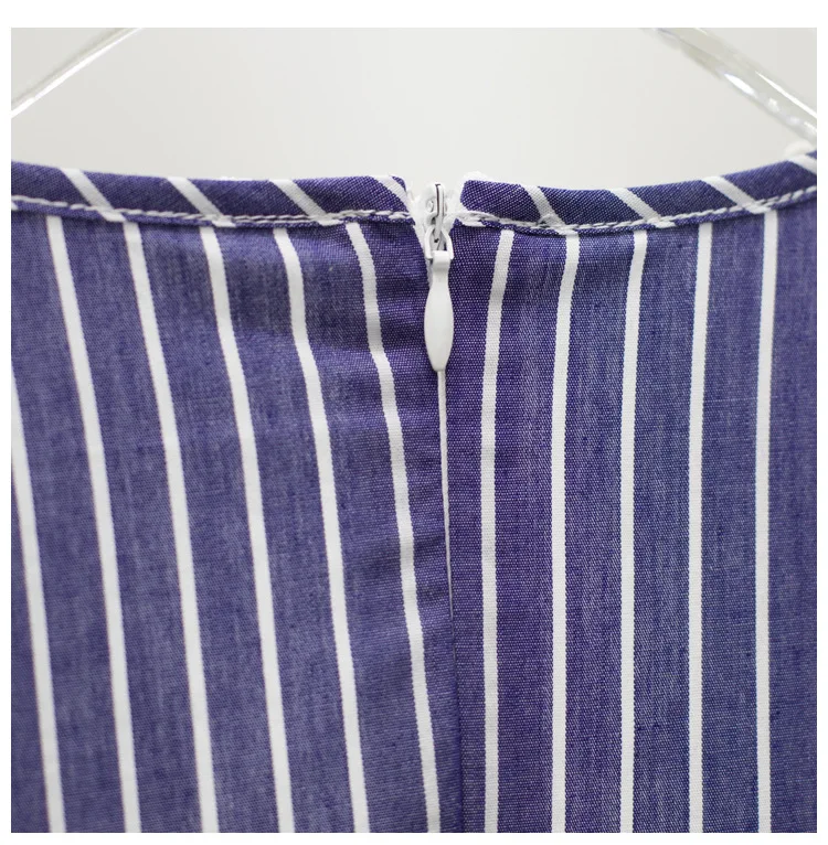 2018 Summer New Women High Quality Striped Runway Dress Female V-neck Sleeveless Patchwork Dresses Vestdios
2018 Summer New Women High Quality Striped Runway Dress Female V-neck Sleeveless Patchwork Dresses Vestdios