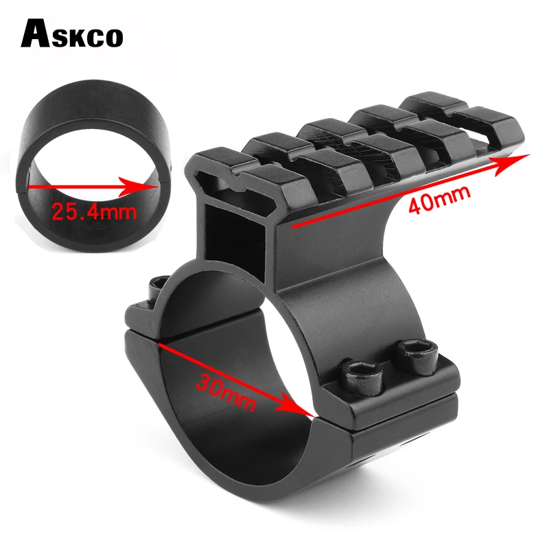 Askco Riflescope Mount Tube Barrel 25.4mm 30mm Scope Ring Adapter 20mm Weaver Picatinny Rail with 1'' mount Insert
Askco Riflescope Mount Tube Barrel 25.4mm 30mm Scope Ring Adapter 20mm Weaver Picatinny Rail with 1'' mount Insert