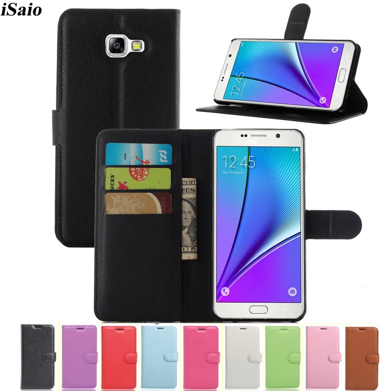 Кожаный чехол для Samsung Galaxy A7 2016 A710F A710 книжка с бумажником подставкой
