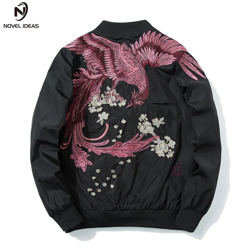 Novel ideas Spring MA1 Military Jackets Men with Phoenix on Back Petals Chinese Style Hip Hop Jackets Standard Baseball Cloth
Novel ideas Spring MA1 Military Jackets Men with Phoenix on Back Petals Chinese Style Hip Hop Jackets Standard Baseball Cloth