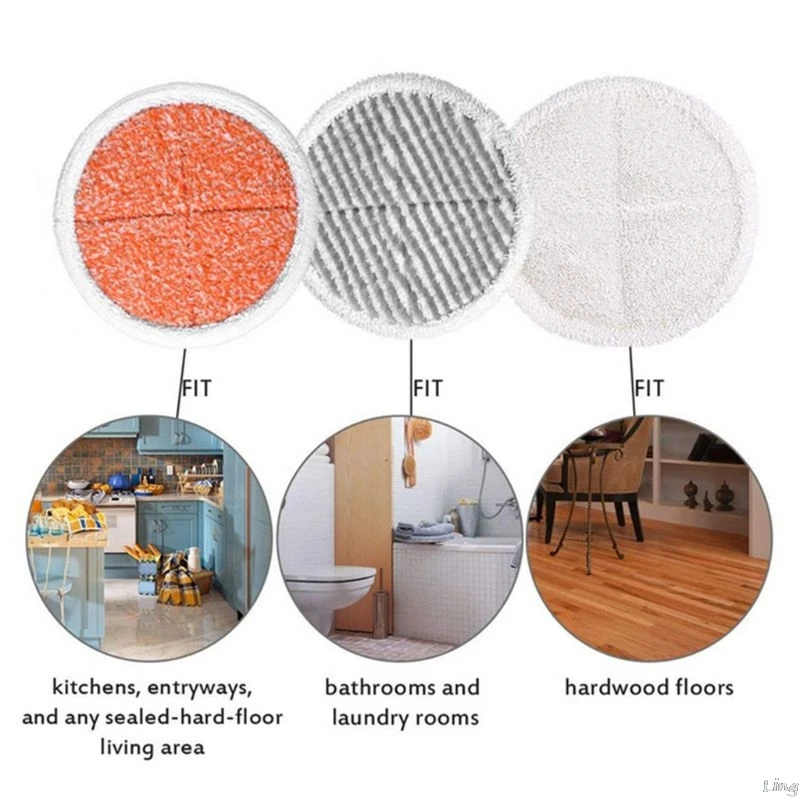 8 Packs Spinwave Mop Pad Kit Replacement Pads for Bissell Spinwave 2039A 2124 Powered Hard Floor Mop
8 Packs Spinwave Mop Pad Kit Replacement Pads for Bissell Spinwave 2039A 2124 Powered Hard Floor Mop