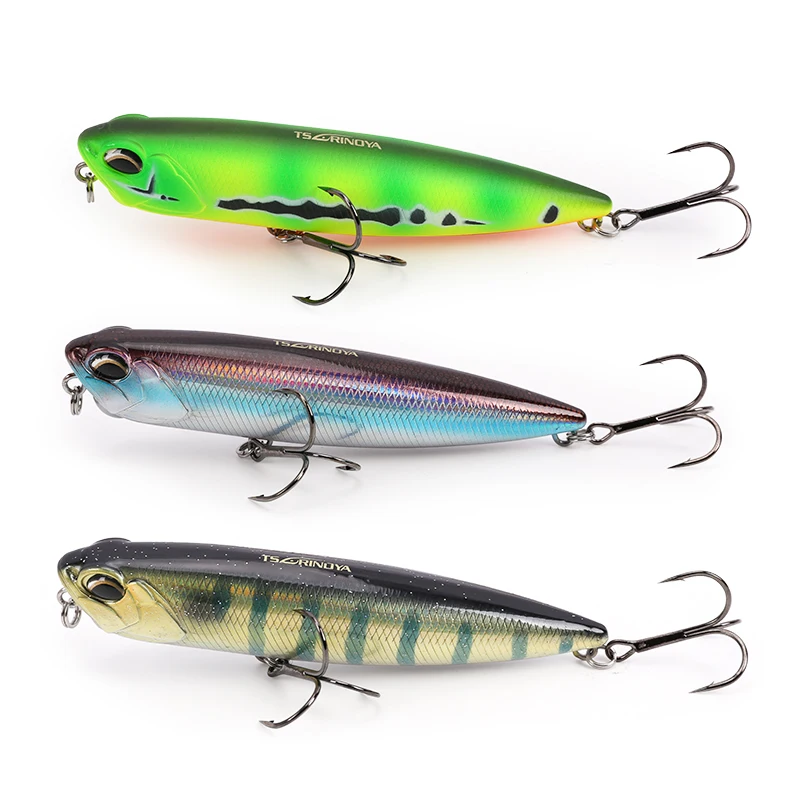 Tsurinoya DW58 110mm/21g Long Distance Throwing Top Water Pencil Fishing Lure Pencli Articial Bait Bass Bait Snakehead Lure
Tsurinoya DW58 110mm/21g Long Distance Throwing Top Water Pencil Fishing Lure Pencli Articial Bait Bass Bait Snakehead Lure