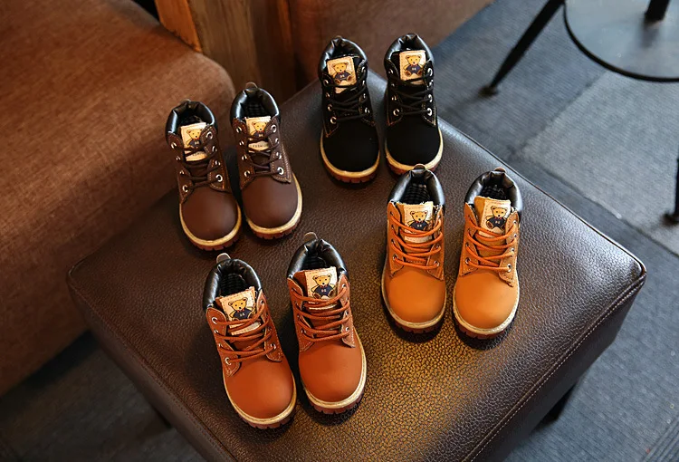 New arrival Cute bear British Fashion Kids boots Rubber Sole Lace-up Baby boots Retro 2020 Autumn +Winter Toddler Snow Boots
New arrival Cute bear British Fashion Kids boots Rubber Sole Lace-up Baby boots Retro 2020 Autumn +Winter Toddler Snow Boots