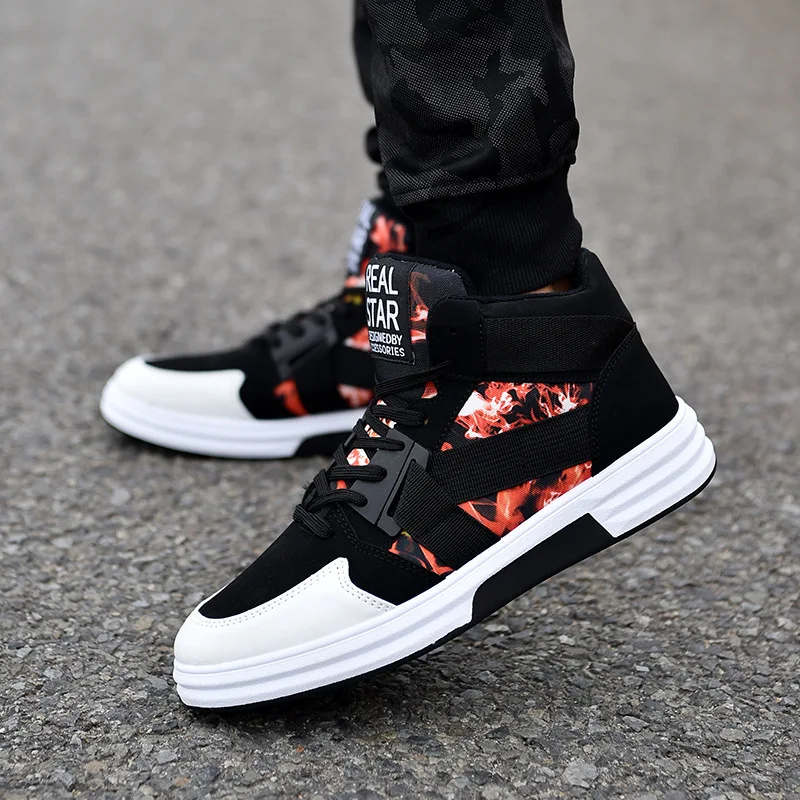 Mens Casual Shoes New High Top Canvas Men Vulcanized Shoes Flock Sneakers Male 2021 Spring Autumn Printed Plus Size Mans Flats
Mens Casual Shoes New High Top Canvas Men Vulcanized Shoes Flock Sneakers Male 2021 Spring Autumn Printed Plus Size Mans Flats