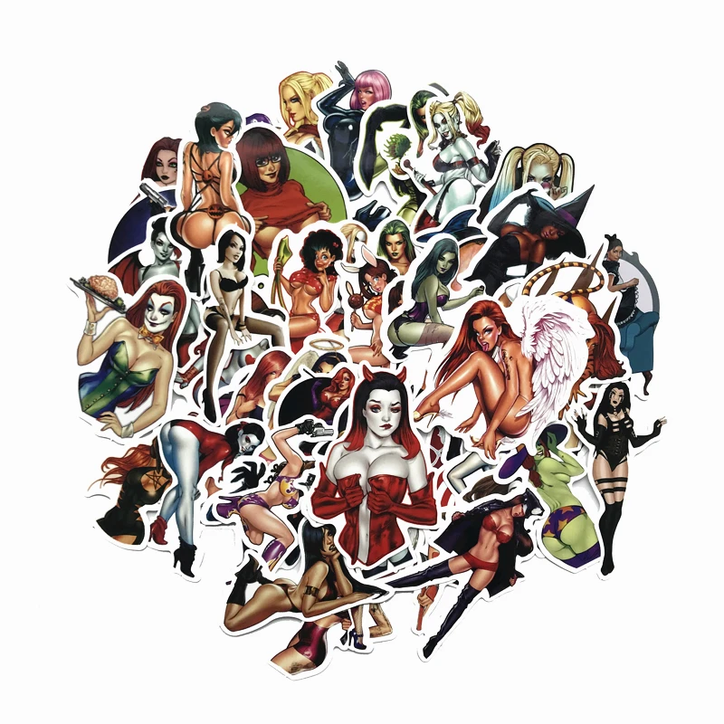 50 PCS 2023 Sexy devil beauty Stickers For Laptop Skateboard Luggage Car Styling Bike Doodle Decals Cool Waterproof
50 PCS 2023 Sexy devil beauty Stickers For Laptop Skateboard Luggage Car Styling Bike Doodle Decals Cool Waterproof