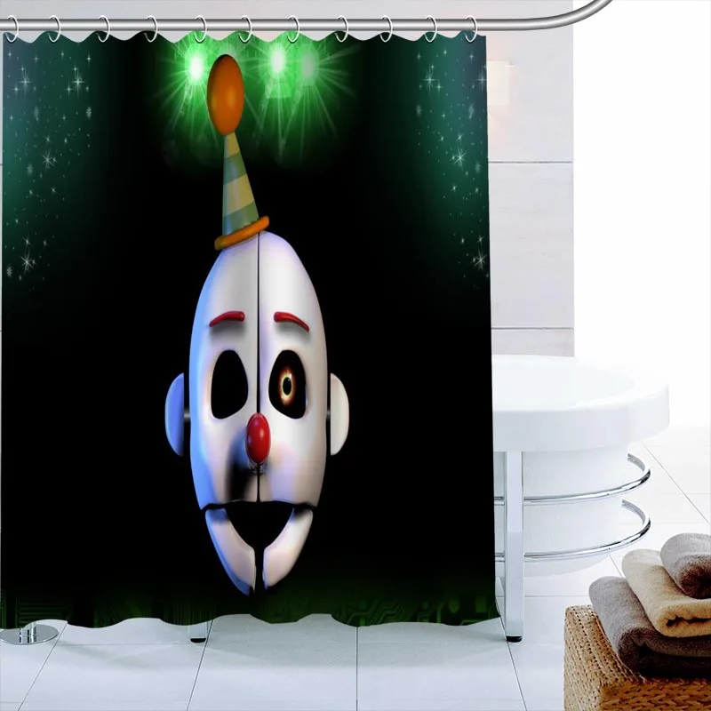 ShunQian Clown Custom Polyester Fabric Printing Shower Curtain Bathroom Waterproof With Hook Bath Curtain Gift
ShunQian Clown Custom Polyester Fabric Printing Shower Curtain Bathroom Waterproof With Hook Bath Curtain Gift