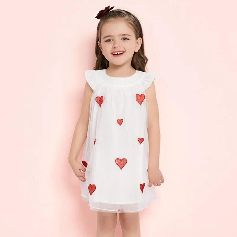 2021 Spring Summer Girls Princess Flying Sleeves Embroidered Mesh Dress Children Kids Sweet Clothes For 2-7 Years
2021 Spring Summer Girls Princess Flying Sleeves Embroidered Mesh Dress Children Kids Sweet Clothes For 2-7 Years