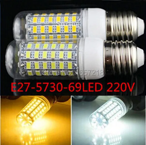 1pcs 2014 NEW High Bright 15W Wall LED lamps E27E14 G9 GU10 69 LEDs 220V High Quality 5730 SMD Corn LED Bulb Ceiling light
1pcs 2014 NEW High Bright 15W Wall LED lamps E27E14 G9 GU10 69 LEDs 220V High Quality 5730 SMD Corn LED Bulb Ceiling light