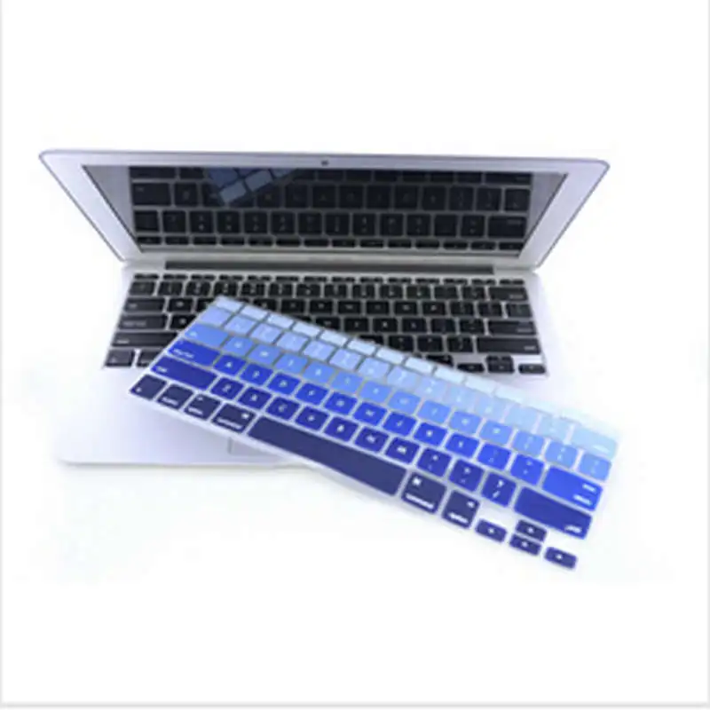 Gradual Blue Silicone Laptop keyboard Skin Protector Cover film Guard for Apple Macbook Pro Air Retina 13 15 17
Gradual Blue Silicone Laptop keyboard Skin Protector Cover film Guard for Apple Macbook Pro Air Retina 13 15 17
