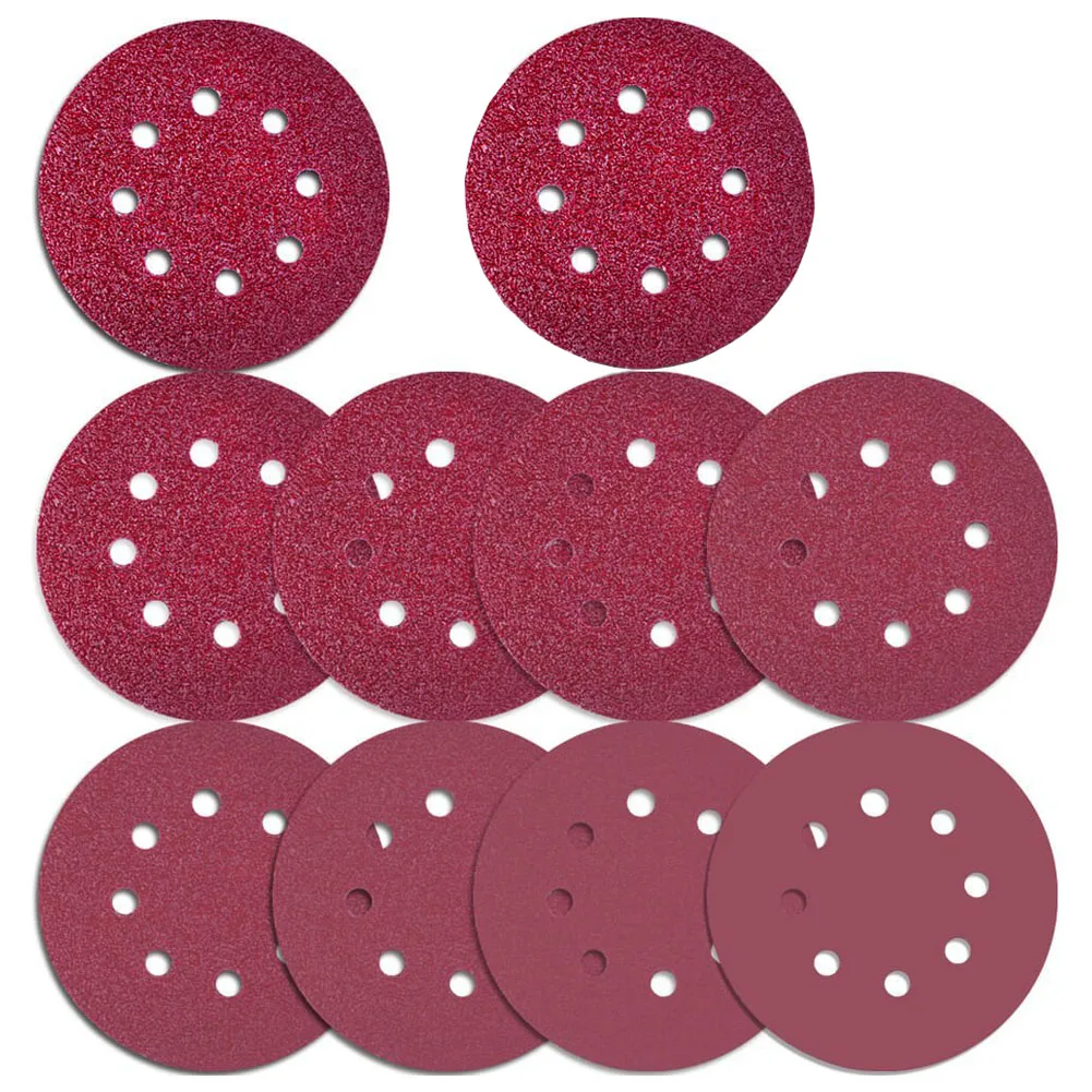 Hot sale 76 Pcs 8 Holes Sanding Discs, 5 Inch Hook and Loop include 40/ 60/ 80/ 100/ 120/ 180/ 240/ 320/ 400/ 800Grit Sandpape
Hot sale 76 Pcs 8 Holes Sanding Discs, 5 Inch Hook and Loop include 40/ 60/ 80/ 100/ 120/ 180/ 240/ 320/ 400/ 800Grit Sandpape