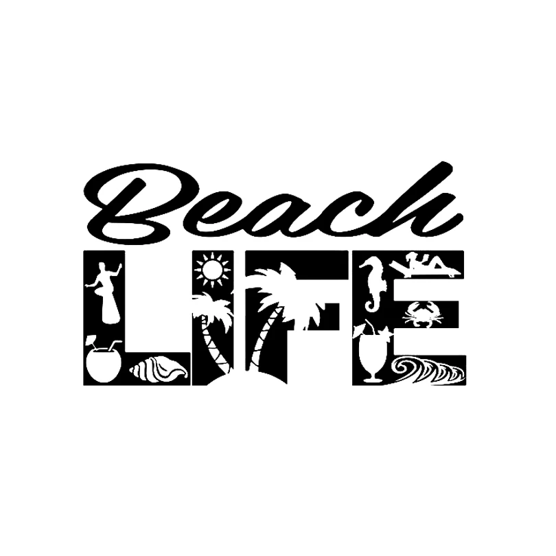 Beach Life Pattern Car Decal Beach Scenery Sticker Art Vinyl Car Decor Removable L568
Beach Life Pattern Car Decal Beach Scenery Sticker Art Vinyl Car Decor Removable L568