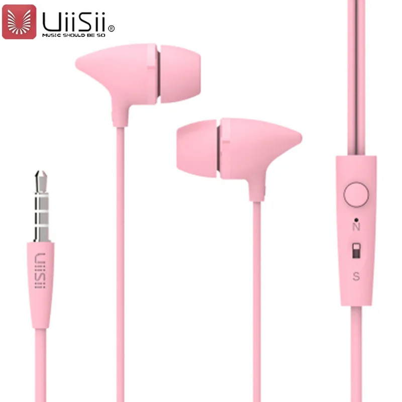 UiiSii Candy Color In Ear Earphone with Volume Control Hifi Headset with Microphone for IOS Andriod Phone fone de ouvido
UiiSii Candy Color In Ear Earphone with Volume Control Hifi Headset with Microphone for IOS Andriod Phone fone de ouvido
