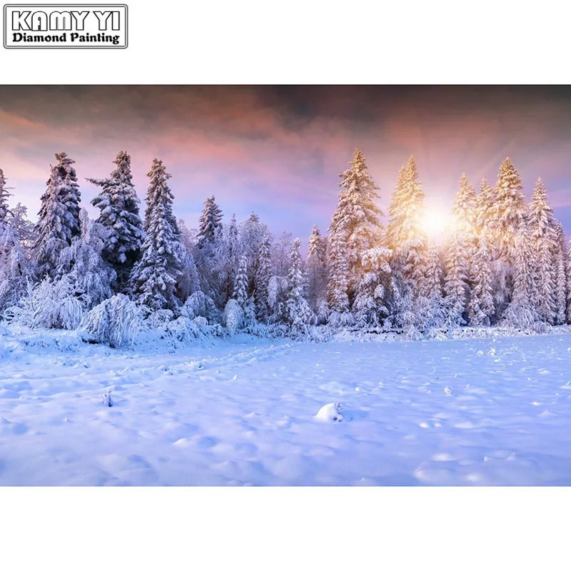 DIY 3D Diamond mosaic Full Round Diamond painting Full Square Diamond embroidery Cross stitch Snow
DIY 3D Diamond mosaic Full Round Diamond painting Full Square Diamond embroidery Cross stitch Snow