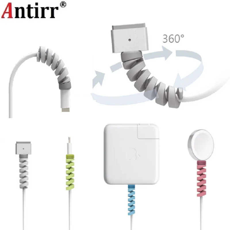 Spiral Cable protector Data Line Silicone Bobbin winder Protective For iphone Samsung Android USB Charging earphone Case Cover
Spiral Cable protector Data Line Silicone Bobbin winder Protective For iphone Samsung Android USB Charging earphone Case Cover