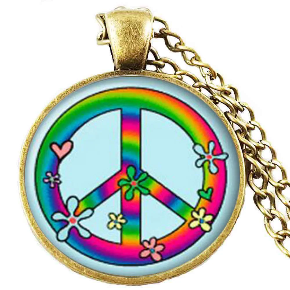 Hippie necklace pendant Hippie jewelry peace necklace peace jewelry peace pendant gif glass Cabochon Necklace
Hippie necklace pendant Hippie jewelry peace necklace peace jewelry peace pendant gif glass Cabochon Necklace