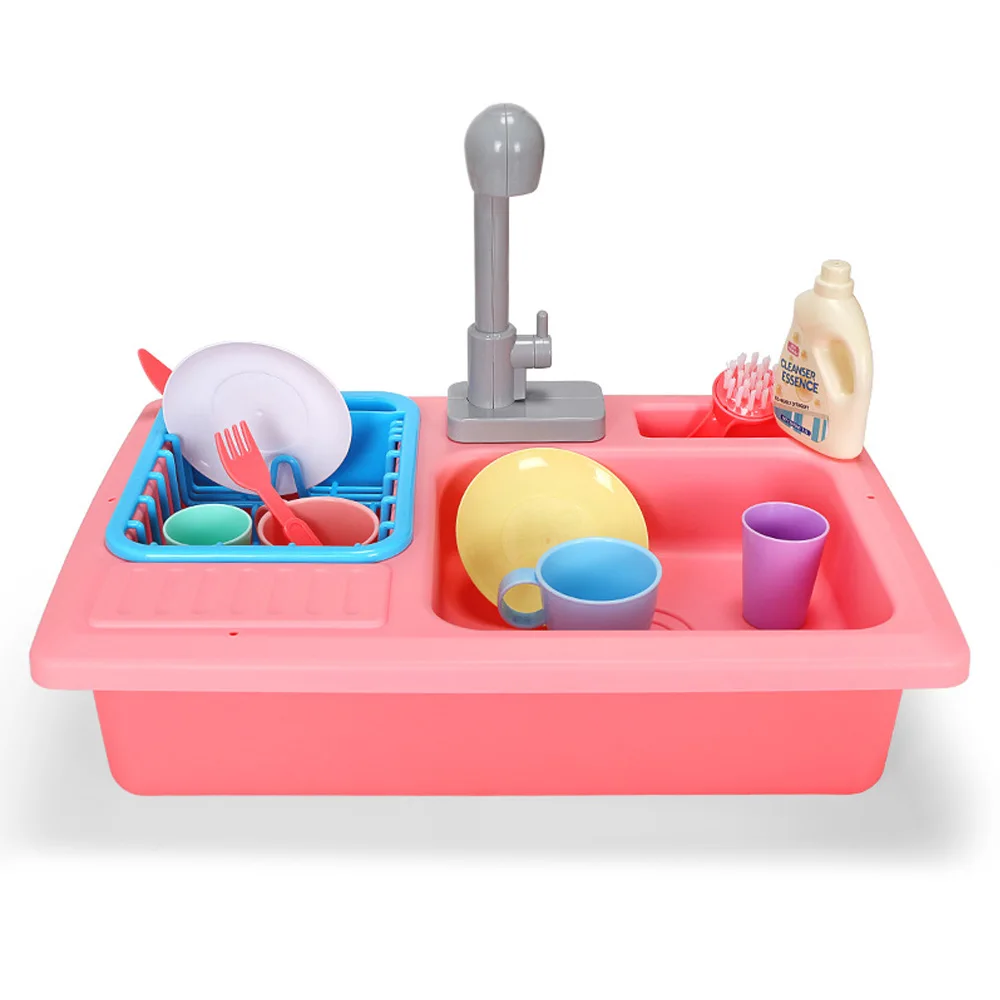 Kids Pretend Play Kitchen Toys Simulation Electric Dishwasher Kitchen Sink Baby Role Play Toys for Children Birthday Gifts
Kids Pretend Play Kitchen Toys Simulation Electric Dishwasher Kitchen Sink Baby Role Play Toys for Children Birthday Gifts