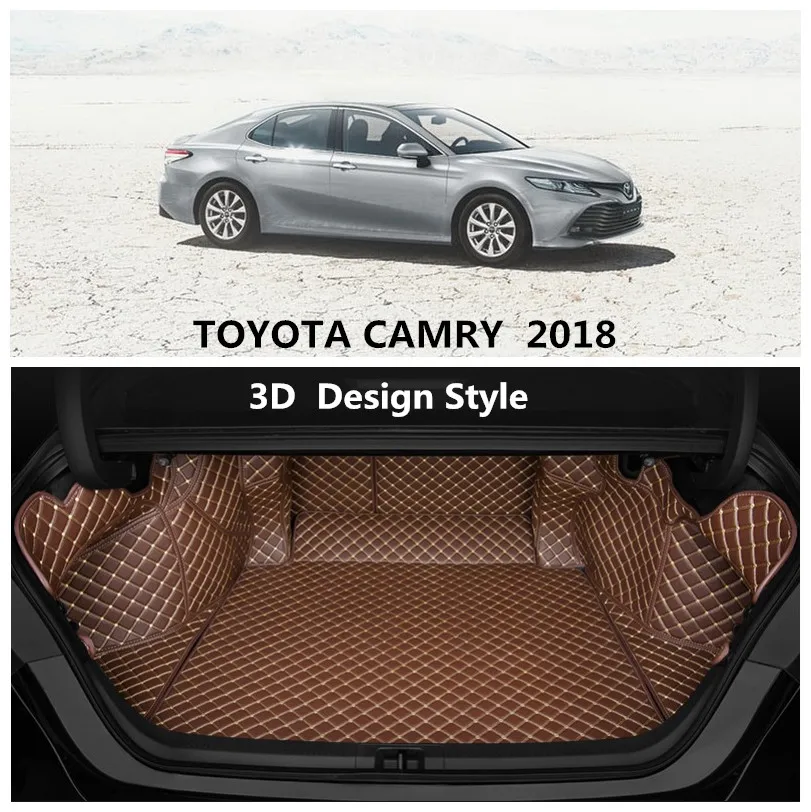 Для TOYOTA CAMRY 2018 2019 2020 2021 высокого Класс полный задний багажник Грузовой коврик