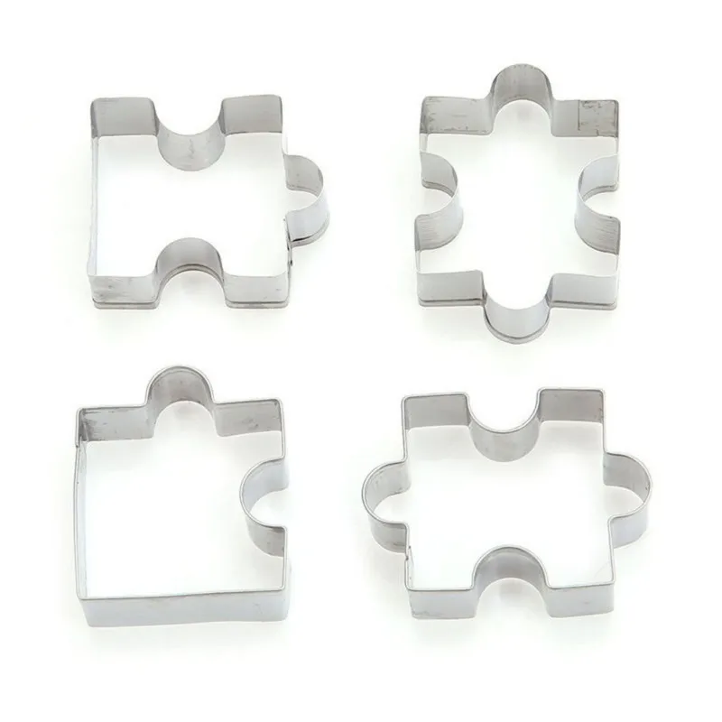 Cake Mold Pastry Biscuit Mould Baking Tools Accessories Stainless Steel Puzzled Piece Cookie Cutter
Cake Mold Pastry Biscuit Mould Baking Tools Accessories Stainless Steel Puzzled Piece Cookie Cutter